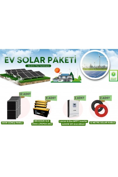 10.2Kw Karavan Bağevi Hobi Bahçesi Konteyner Güneş Enerji Paketi 10.2Kw Karavan Bağevi Hobi Bahçesi Konteyner Güneş Enerji Paketi